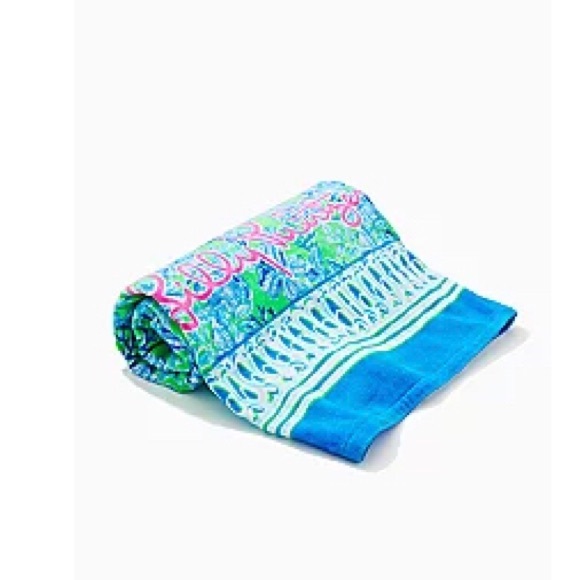 Lilly Pulitzer Bath Nwt Lilly Pulitzer Beach Towel Poshmark